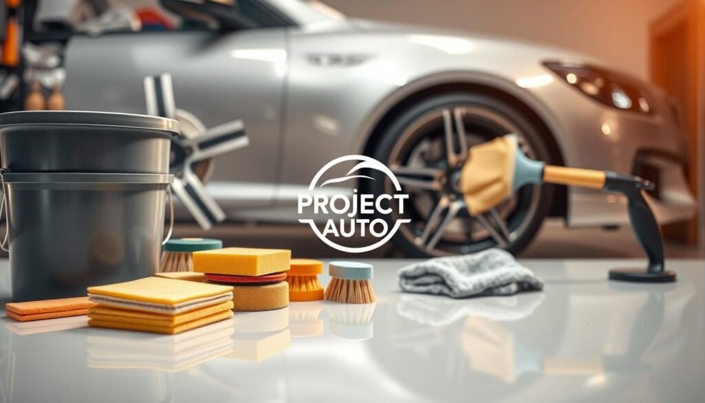 洗車用品預清潔流程