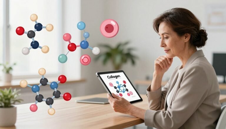 膠原蛋白成分與荷爾蒙的關係，更年期後如何有效補充？